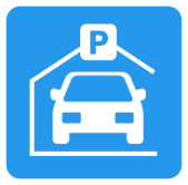 Indoor parking icon