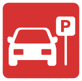 Outdoor parking icon