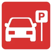 Outdoor parking icon